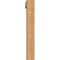 Ekena Millwork Funston Block Smooth Bracket w/ Offset Brace, Western Red Cedar, 5 1/2"W x 32"D x 40"H BKT0604X32X40FST05SWR - alternate 4